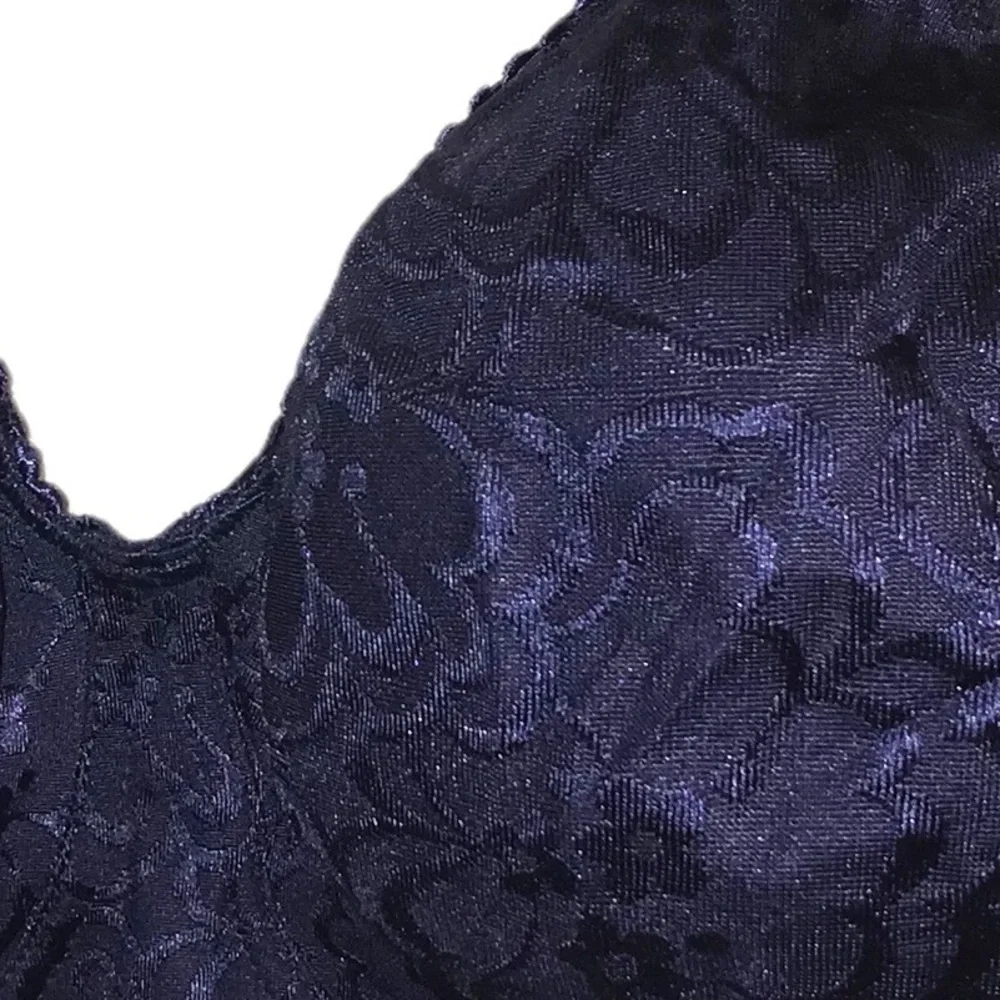 Playtex 18 Hr Ultimate Lift Support Wire Free Bra Blue 44C